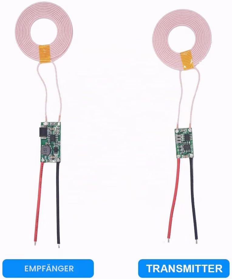 A cheap 9 EUR inductive charger that might do the trick.